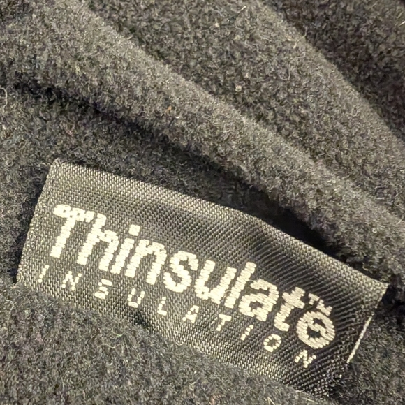 L.L.BEAN Vintage Red Thinsulate   Jacket Anorak Fleece Lined Ski Squall Large - Picture 10 of 16